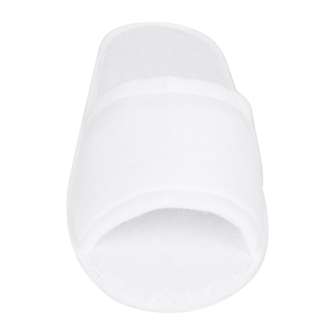 HR095 Mitre Essentials Slipperlite Open Toe Slippers White