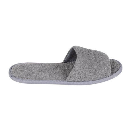 HR097 Mitre Comfort Vienna Open Toe Slippers Grey