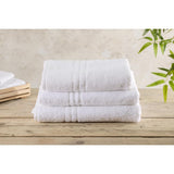 EcoKnit Bath Towel White, 600gsm