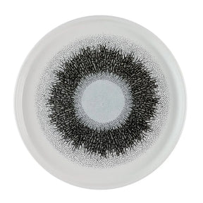 HR306 Churchill Studio Prints Fusion Black Walled Plates 210mm (Pack of 6) - JD Catering Equipment Solutions Ltd