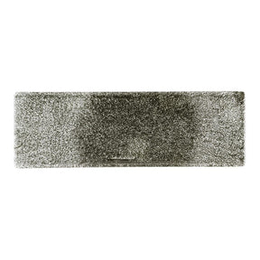 HR310 Churchill Raku Quartz Black Oblong Plates 330 x 110mm (Pack of 6) - JD Catering Equipment Solutions Ltd
