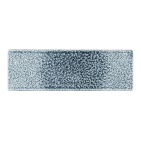 HR313 Churchill Raku Topaz Blue Oblong Plates 330 x 110mm (Pack of 6) - JD Catering Equipment Solutions Ltd