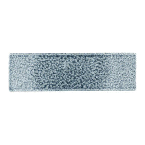 HR314 Churchill Raku Topaz Blue Oblong Plates 300 x 90mm (Pack of 6) - JD Catering Equipment Solutions Ltd