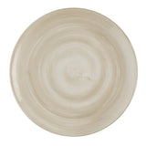 HR350 Churchill Stonecast Canvas Natural Evolve Coupe Plates 220mm (Pack of 12) - JD Catering Equipment Solutions Ltd