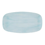 HR374 Churchill Stonecast Canvas Breeze Chef's Oblong Plates 350x187mm (Pack of 6) - JD Catering Equipment Solutions Ltd