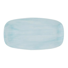 HR374 Churchill Stonecast Canvas Breeze Chef's Oblong Plates 350x187mm (Pack of 6) - JD Catering Equipment Solutions Ltd