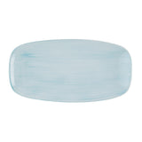 HR375 Churchill Stonecast Canvas Breeze Chefs Oblong Plates 288x152mm (Pack of 12)