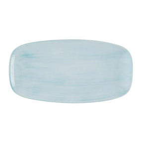 HR375 Churchill Stonecast Canvas Breeze Chefs Oblong Plates 288x152mm (Pack of 12) - JD Catering Equipment Solutions Ltd