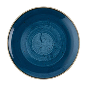 HR381 Churchill Stonecast Java Blue Evolve Coupe Plates 260mm (Pack of 12) - JD Catering Equipment Solutions Ltd