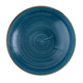 HR384 Churchill Stonecast Java Blue Evolve Coupe Bowls 247mm (Pack of 12) - JD Catering Equipment Solutions Ltd