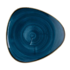 HR388 Churchill Stonecast Java Blue Lotus Plates 228mm (Pack of 12) - JD Catering Equipment Solutions Ltd