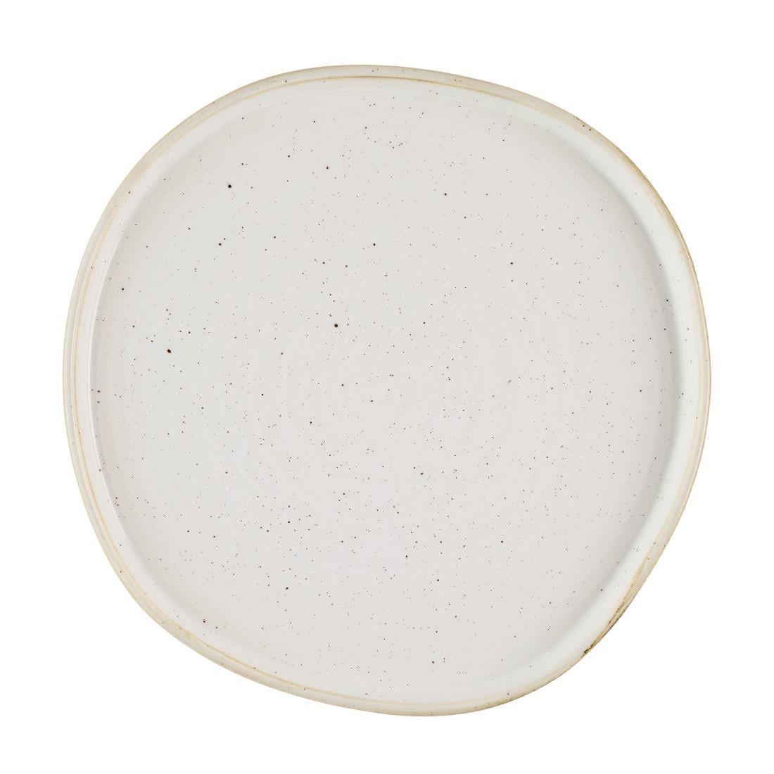 HR394 Churchill Stonecast Barley White Organic Walled Plates 257mm (Pack of 6)
