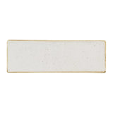 HR397 Churchill Stonecast Barley White Oblong Plates 330 x 110mm (Pack of 6) - JD Catering Equipment Solutions Ltd