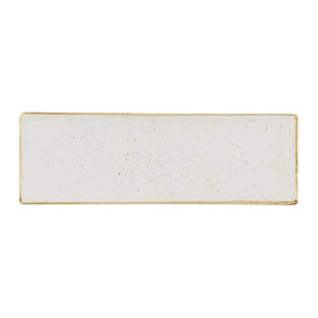 HR397 Churchill Stonecast Barley White Oblong Plates 330 x 110mm (Pack of 6) - JD Catering Equipment Solutions Ltd