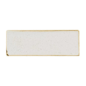 HR399 Churchill Stonecast Barley White Oblong Plates 250 x 90mm (Pack of 6) - JD Catering Equipment Solutions Ltd