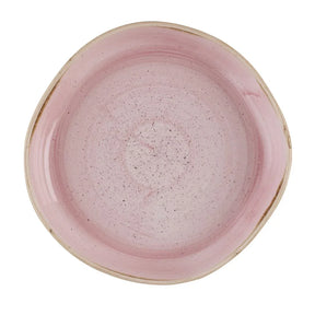 HR406 Churchill Stonecast Petal Pink Organic Walled Bowls 232mm (Pack of 6) - JD Catering Equipment Solutions Ltd