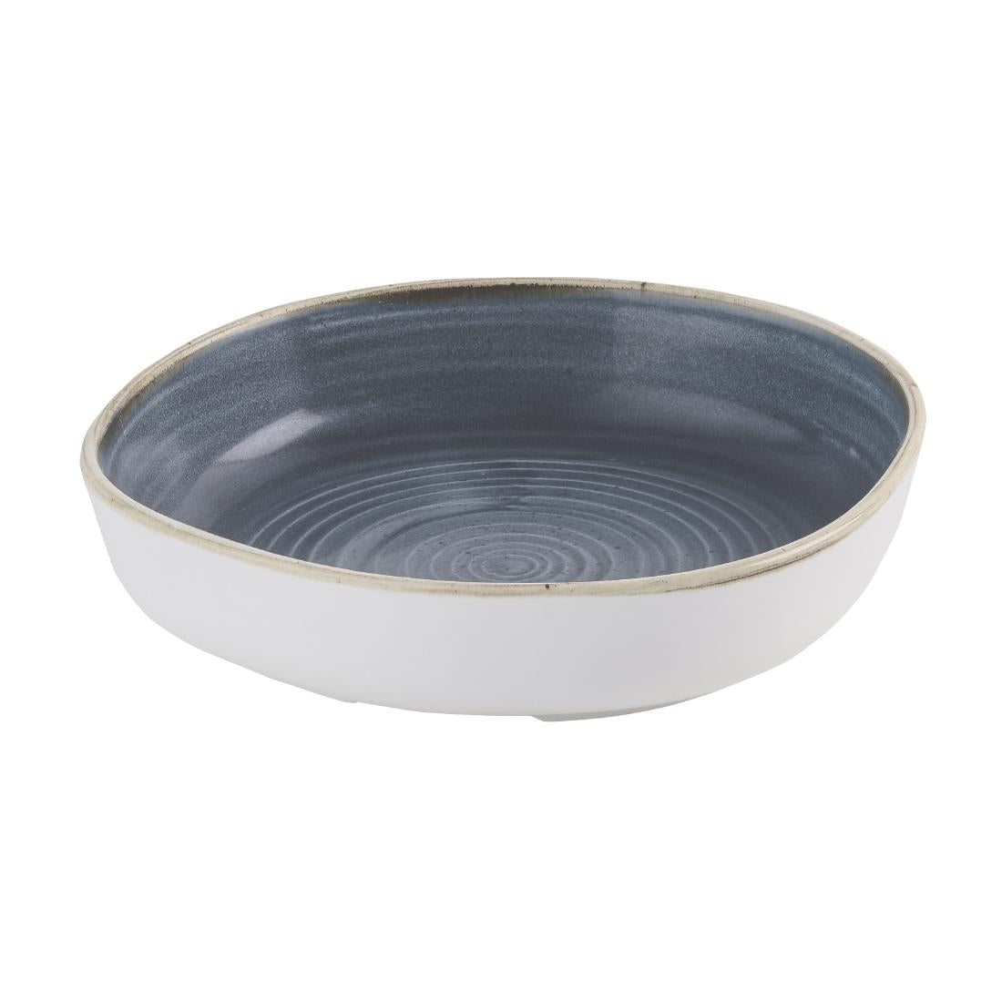 HR411 Churchill Stonecast Blueberry Organic Walled Bowls 197mm (Pack of 6)