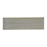 HR420 Churchill Stonecast Grey Oblong Plates 300 x 90mm (Pack of 6) - JD Catering Equipment Solutions Ltd
