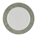 HR427 Churchill Bamboo Ceramic Spinwash Alpine Footed Plates 305mm (Pack of 12) - JD Catering Equipment Solutions Ltd