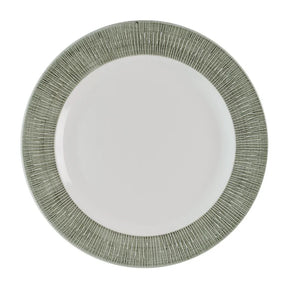 HR427 Churchill Bamboo Ceramic Spinwash Alpine Footed Plates 305mm (Pack of 12) - JD Catering Equipment Solutions Ltd