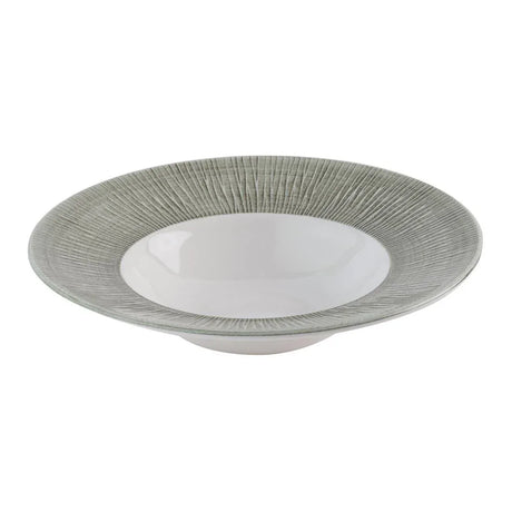 HR434 Churchill Bamboo Ceramic Spinwash Alpine Wide Rim Bowls 231mm (Pack of 12) - JD Catering Equipment Solutions Ltd