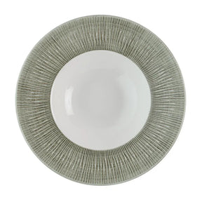 HR434 Churchill Bamboo Ceramic Spinwash Alpine Wide Rim Bowls 231mm (Pack of 12) - JD Catering Equipment Solutions Ltd