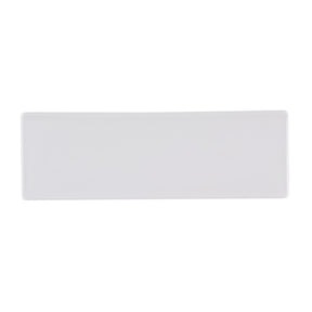 Churchill White Oblong Plates 330 x 110mm (6 Pack)