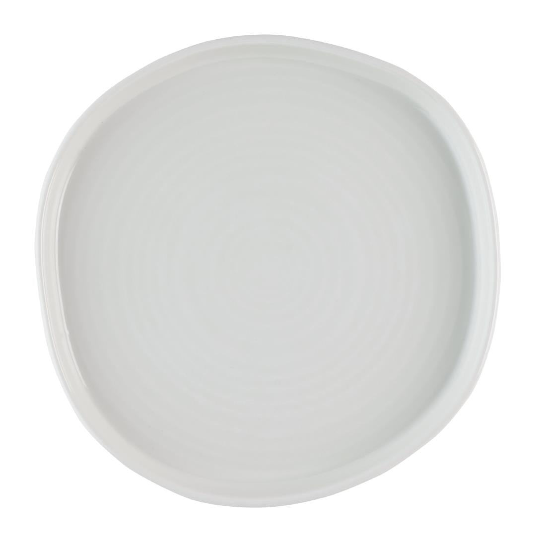 HR440 Churchill White Organic Walled Plates 206mm (Pack of 6)
