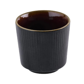 HR450 Churchill Tokyo Black Unhandled Cups 236ml (Pack of 12) - JD Catering Equipment Solutions Ltd