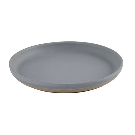 HR466 Churchill Emerge Seattle Grey Walled Plates 206mm (Pack of 6) - JD Catering Equipment Solutions Ltd