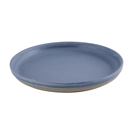 HR477 Churchill Emerge Oslo Blue Walled Plates 206mm (Pack of 6) - JD Catering Equipment Solutions Ltd