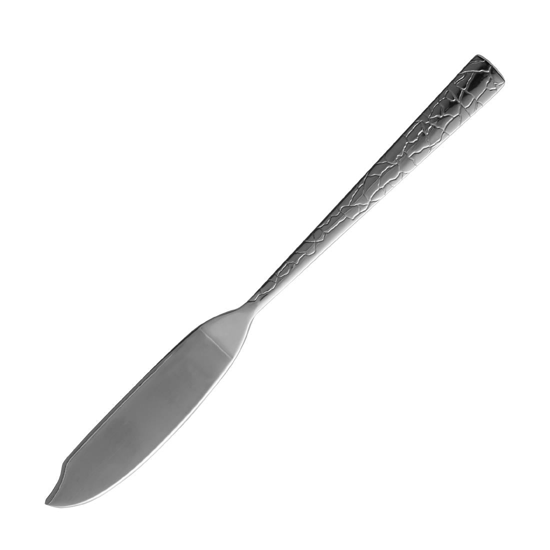 HR486 Churchill Kintsugi Fish Knives 3mm (Pack of 12)
