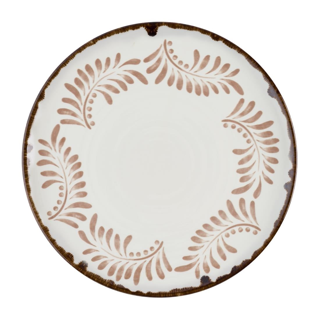 HR502 Dudson Harvest Mediterranean Terracotta Coupe Plates 285mm (Pack of 12)