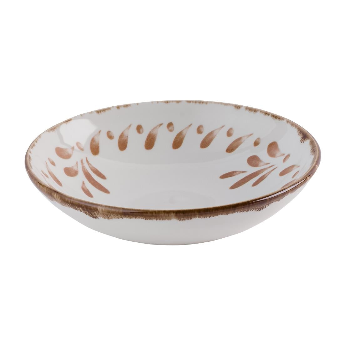 HR507 Dudson Harvest Mediterranean Terracotta Coupe Bowls 184mm (Pack of 12)