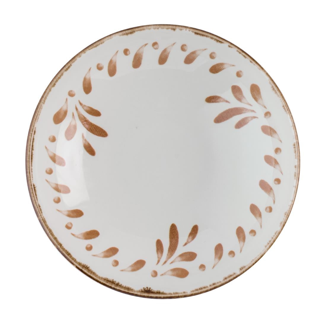 HR507 Dudson Harvest Mediterranean Terracotta Coupe Bowls 184mm (Pack of 12)