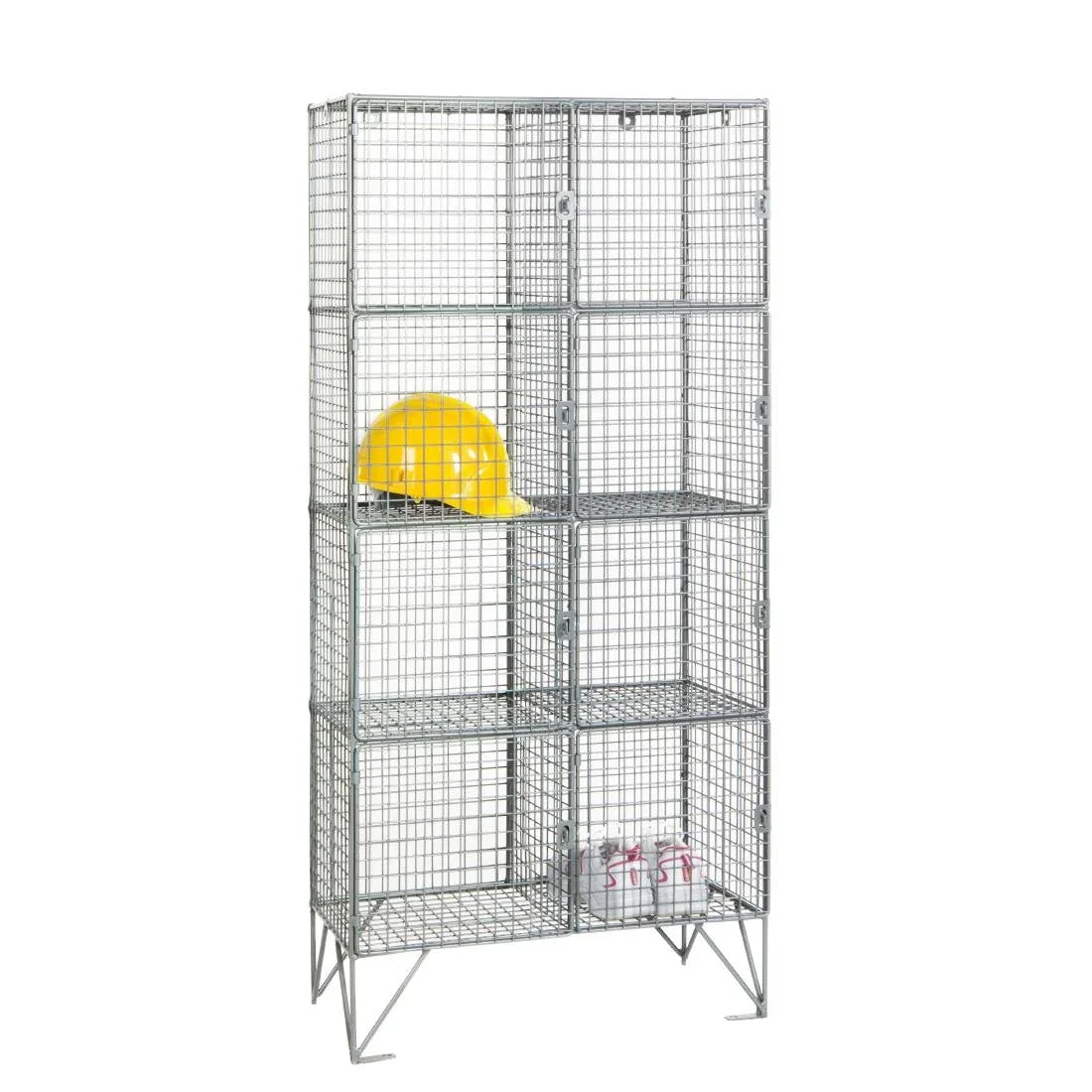 HR518 Eight Compartment Mesh Locker 305mm Deep - JD Catering Equipment Solutions Ltd