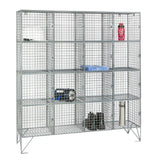 HR522 Sixteen Compartment Mesh Locker 305mm Deep - JD Catering Equipment Solutions Ltd