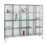 HR524 Twenty Compartment Mesh Locker 305mm Deep - JD Catering Equipment Solutions Ltd