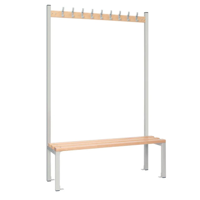 HR556 Single-Sided Island Seating Grey 1200mm - JD Catering Equipment Solutions Ltd