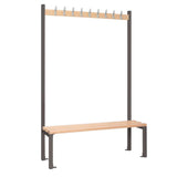 HR558 Single-Sided Island Seating Dark Grey 1200mm - JD Catering Equipment Solutions Ltd