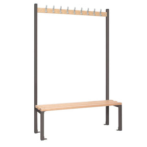 HR558 Single-Sided Island Seating Dark Grey 1200mm - JD Catering Equipment Solutions Ltd