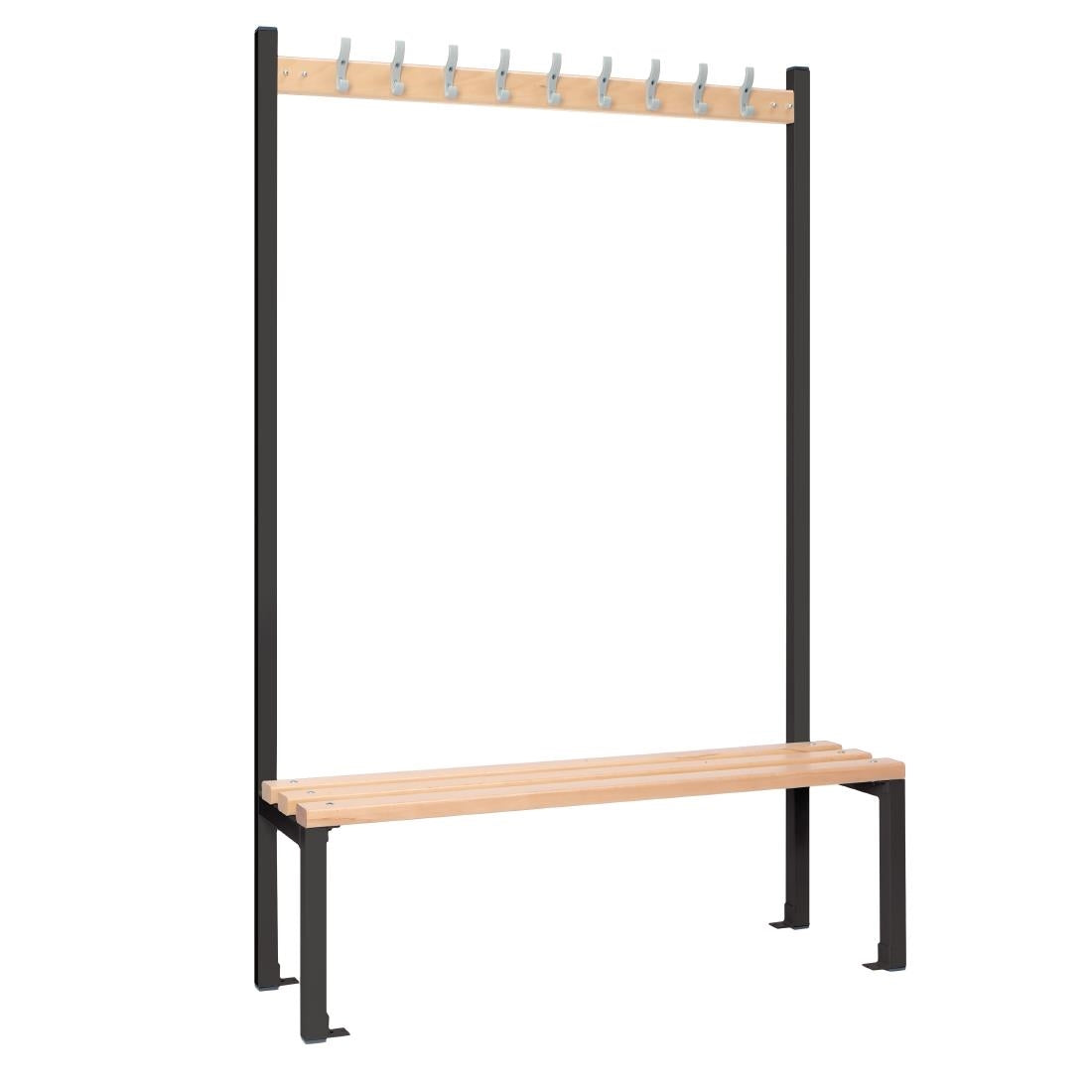 HR559 Single-sided Island Seating Black 1200mm