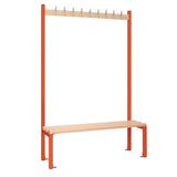 HR560 Single-Sided Island Seating Red 1200mm - JD Catering Equipment Solutions Ltd
