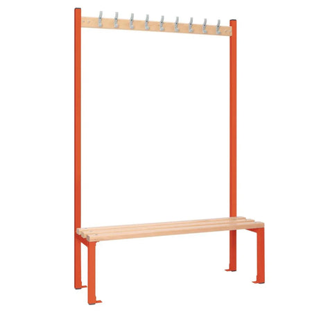 HR560 Single-Sided Island Seating Red 1200mm - JD Catering Equipment Solutions Ltd