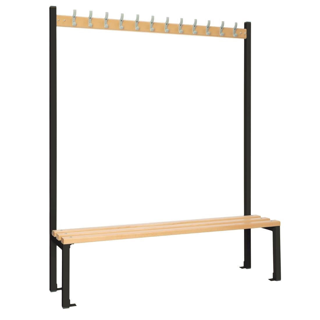 HR566 Single-sided Island Seating Black 1500mm