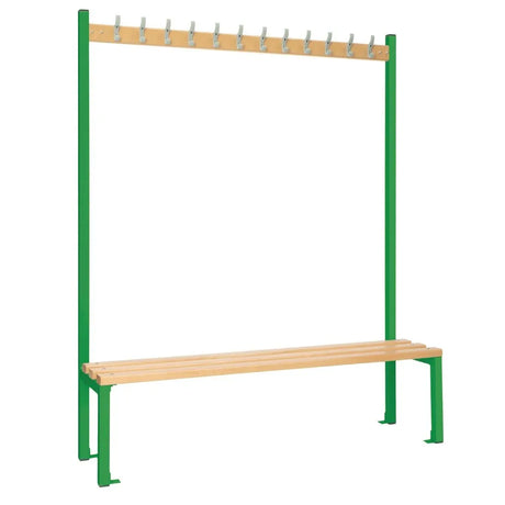 HR568 Single-sided Island Seating Green 1500mm - JD Catering Equipment Solutions Ltd