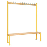 HR569 Single-sided Island Seating Yellow 1500mm - JD Catering Equipment Solutions Ltd