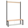 HR573 Single-Sided Island Seating with Mesh Tray Black 1200mm - JD Catering Equipment Solutions Ltd