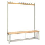 HR577 Single-Sided Island Seating with Mesh Tray Grey 1500mm - JD Catering Equipment Solutions Ltd