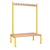 HR604 Double-sided Island Seating Yellow 1200mm - JD Catering Equipment Solutions Ltd